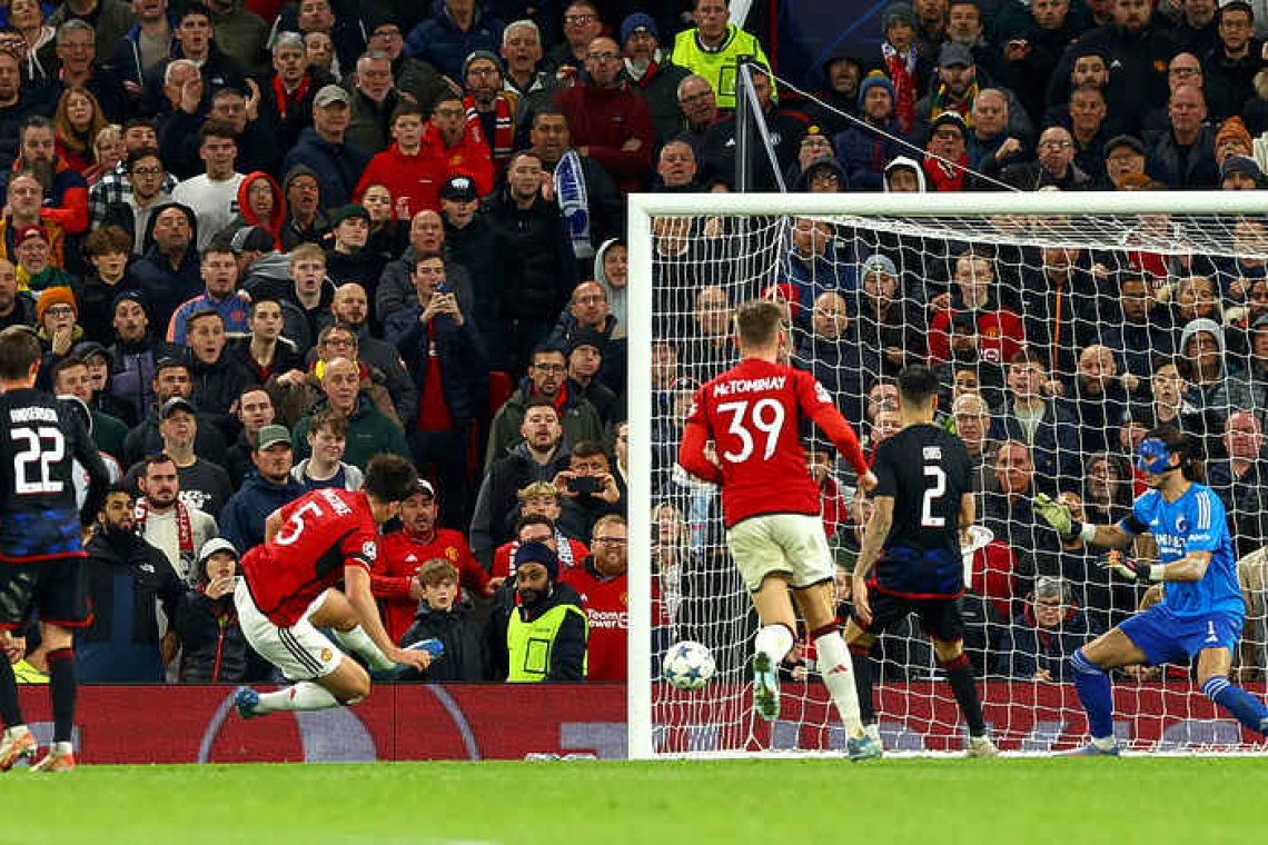 Maguire, Onana lift Manchester United 1-0 past Copenhagen for first Champions League points 